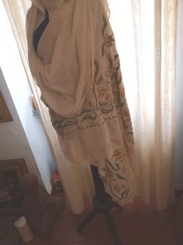 Antico tessuto ricamato - antico,