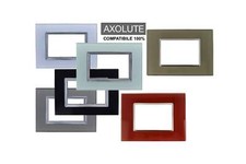 Placca Luxury Vetro effetto