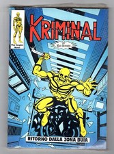 Kriminal n° 1 ritorno dalla zona buia ed. MBP   ottimo  BLISTER EDITORIALE §§§