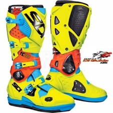 STIVALI CROSS ENDURO SIDI CROSSFIRE 2 SRS TONY CAIROLI EDIZIONE LIMITATA TG 44