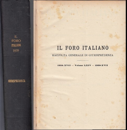 Foro italiano raccolta - foro,