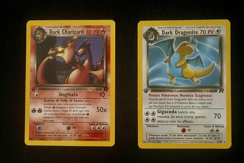Lotto carte pokemon 1st - carte,