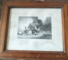 Incisione originale Ch. Jacque