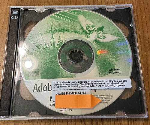 Adobe photoshop le cd - adobe, 5.0