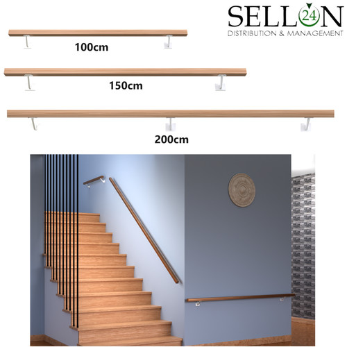 Legno quercia wandhandlauf - legno,
