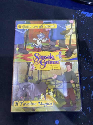 Dvd simsala grimm gatto - dvd, il