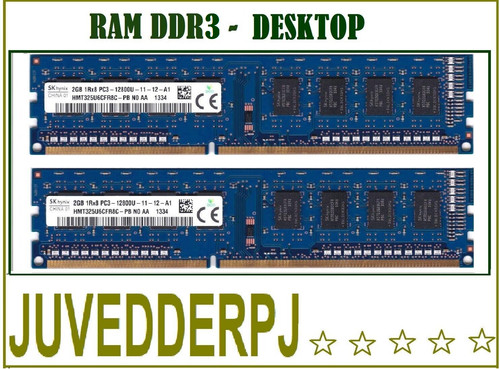 Kit ram 4gb ddr3 - ram,