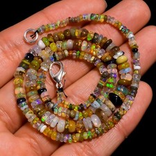Collana naturale multi opale