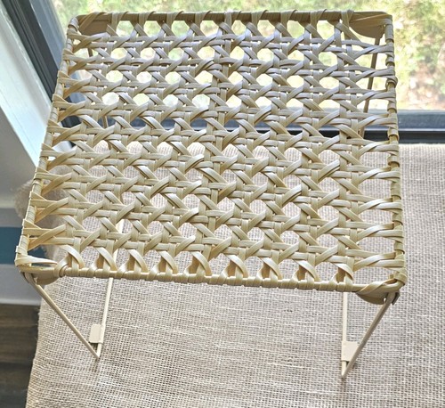 Tavolo vintage rattan latta - vintage,