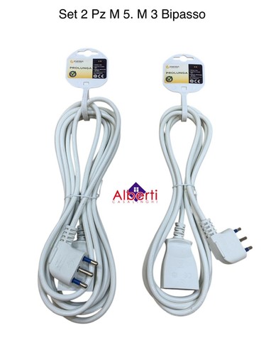 Prolunga cavo elettrico - elettrico, pz