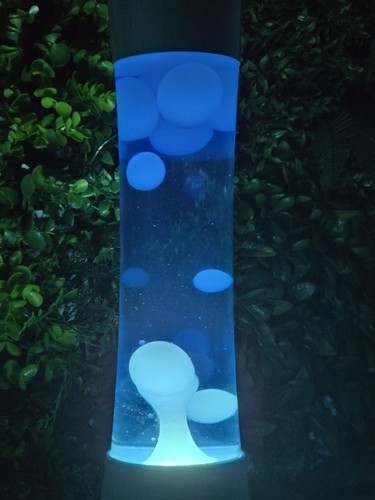White blue lava - white/blue,