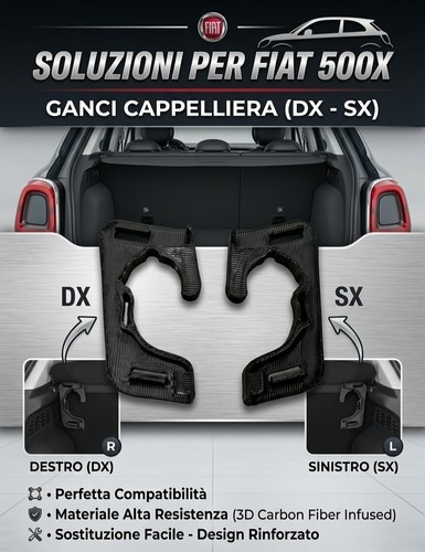 Coppia supporto cappelliera - coppia,