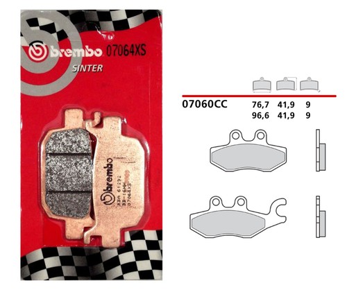 Pastiglie freno brembo 07064xs - pastiglie,