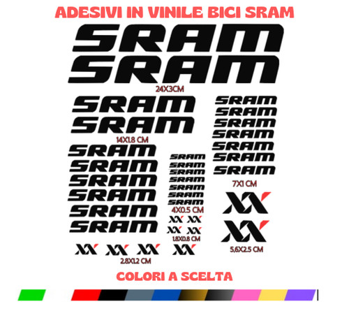 Kit adesivi sram - kit,
