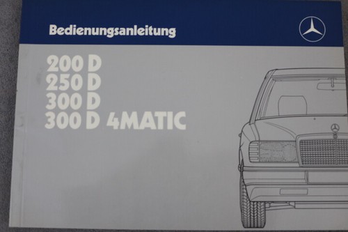 Mercedes benz w124 diesel 200d - w124,