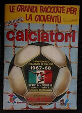 Album Calciatori PANINI 1967-68 q.completo (+523 figurine) + cedola