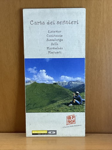 Carta dei sentieri latemar - sentieri:,