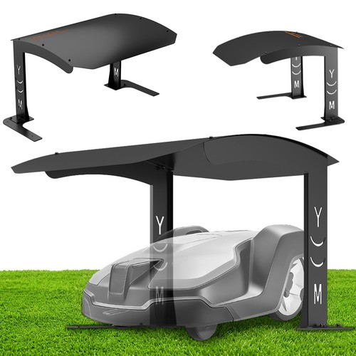 Robot rasaerba garage carport