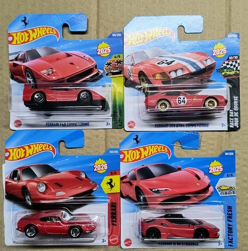 Hot wheels f40 365 gtb4 - gtb4, +