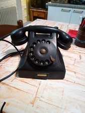 Telefono Vintage 100anni In Bachelite  dell'Aeronautica Militare Italiana Disco