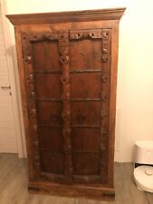 Armadio Artigianale con ante Antiche Coloniale In Legno Massello -certificato