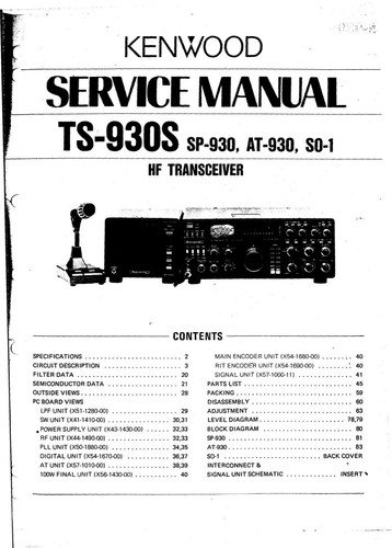 Manuale servizio - servizio,
