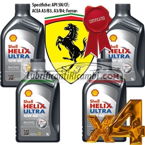 Olio motore auto shell helix - olio,