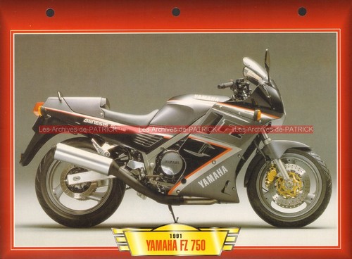 Yamaha 750 fz750 1991 - fz,