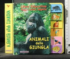 LIBRO EDUCATIVO. Leggo Conto, Imparo. ANIMALI DELLA GIUNGLA. AA.VV. Abaco.