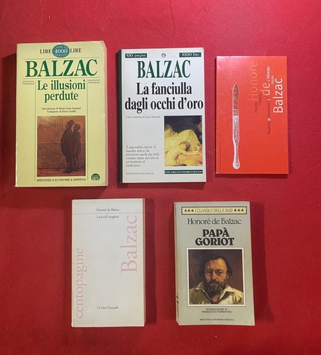 Honoré balzac lotto 5 - honoré,