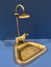 Antico posacenere alluminio