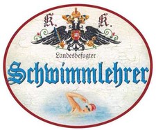 Insegna porta istruttore nuoto