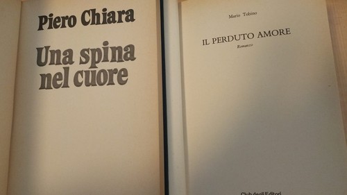 Perduto amore una - -, spina