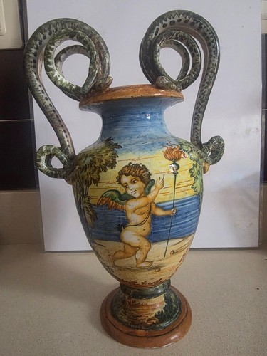 Antico vaso molaroni - vaso, pesaro