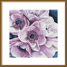 Kit ricamo punto croce contato "Sinfonia d'amore" non stampato Сanvas Nova