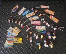 Hello Kitty Set 25 Charm Figure Bandai Jap Portachiavi Collezione