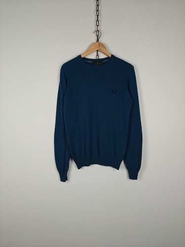 Fred perry maglione lana - lana, blu