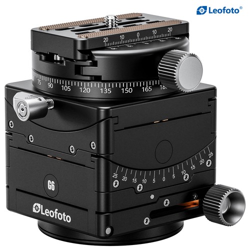 Leofoto geared head with - geared,