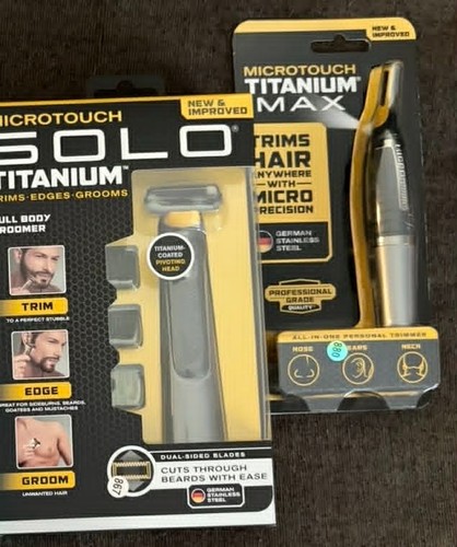 Microtouch titanium solo - titanium,