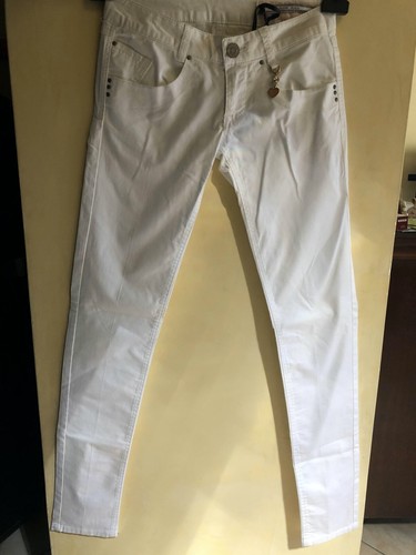 Pantalone bianco silvian heach - pantalone,