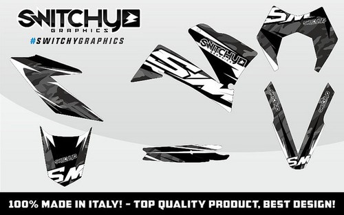 Kit adesivi grafiche blackcamo - grafiche,