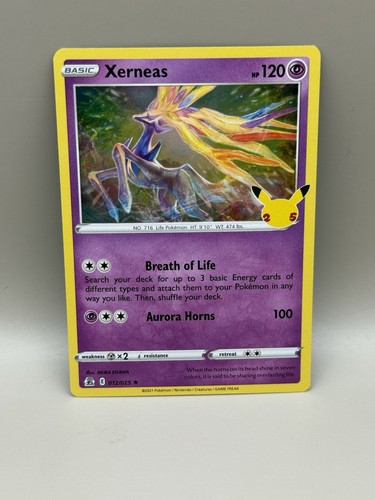 Xerneas 012 025 holo - holo, rara