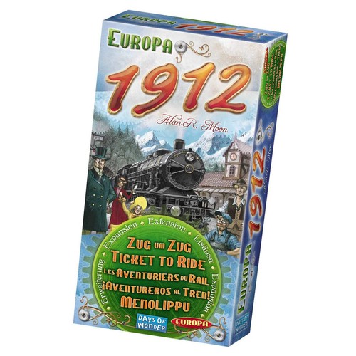 Ticket ride europa - to, 1912