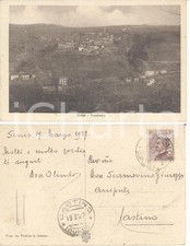 1927 SINIO (CN) Panorama *Autografo don Olindo MARCHISIO FP VG