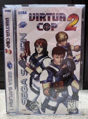 Virtua cop sega saturn - sega, cib
