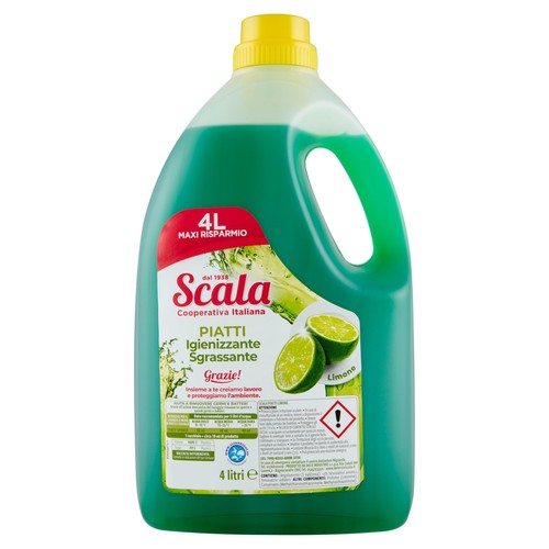 Scala detersivo per piatti - piatti, al