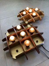 Esperia Angelo Brotto Design 60 70 Wall Lamp Ceiling Brass Geometric