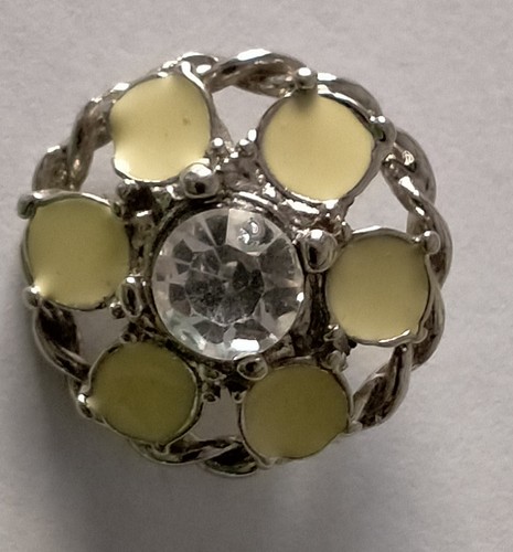 Bottoni metallo strass - bottoni,