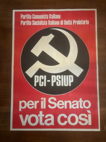 Manifesto poster pci - manifesto, per