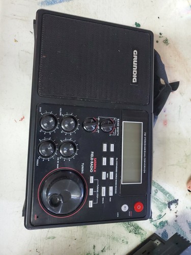 Grundig s450dlx radio campo - radio,